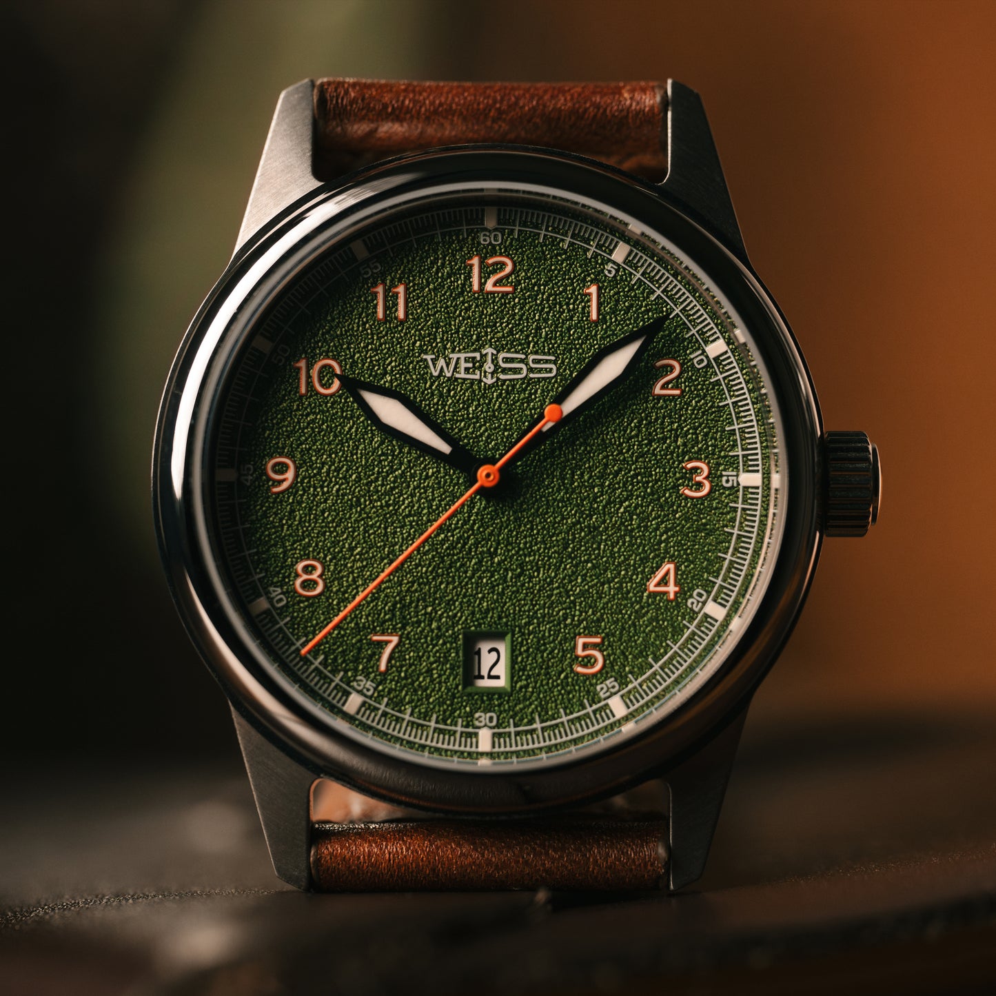 Limited Edition: Tyler Childers x Weiss 38mm Automatic Standard Issue Field Watch with Date: Snipe Hunter