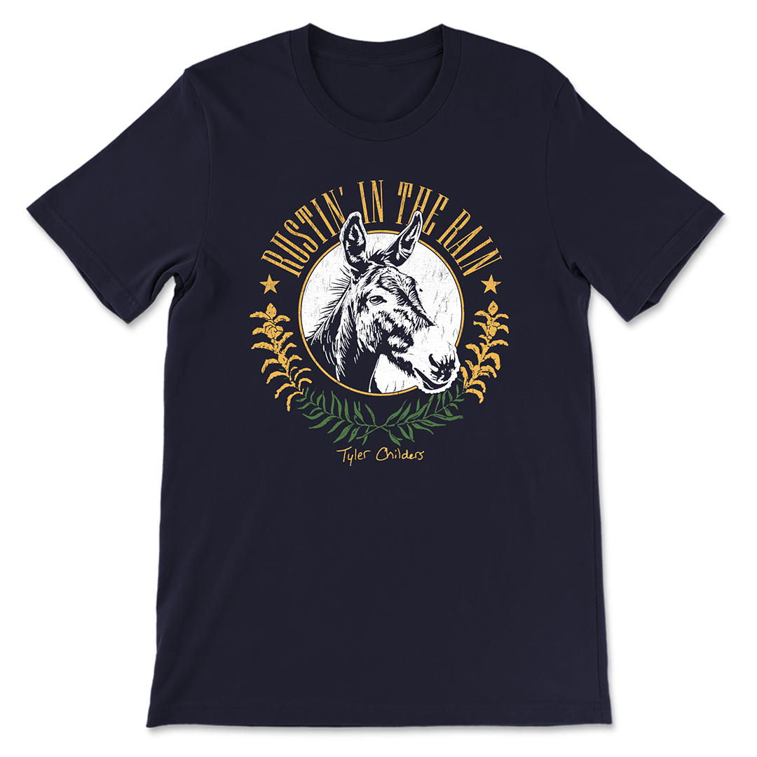 Navy Rustin Mule T-Shirt