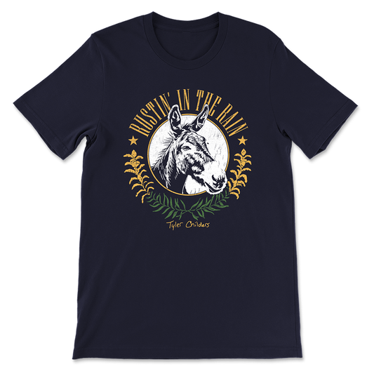 Navy Rustin Mule T-Shirt