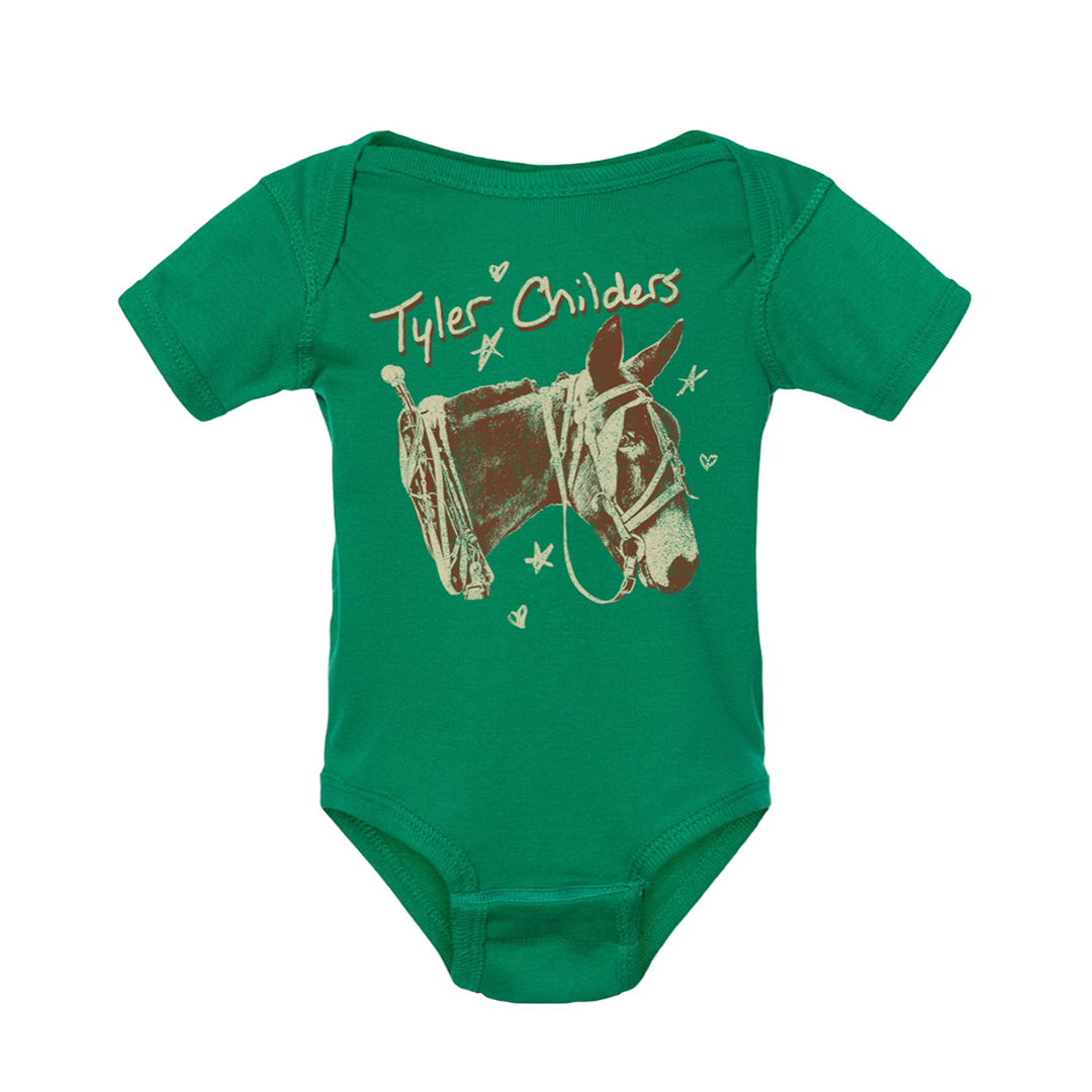 Green Mule Onesie