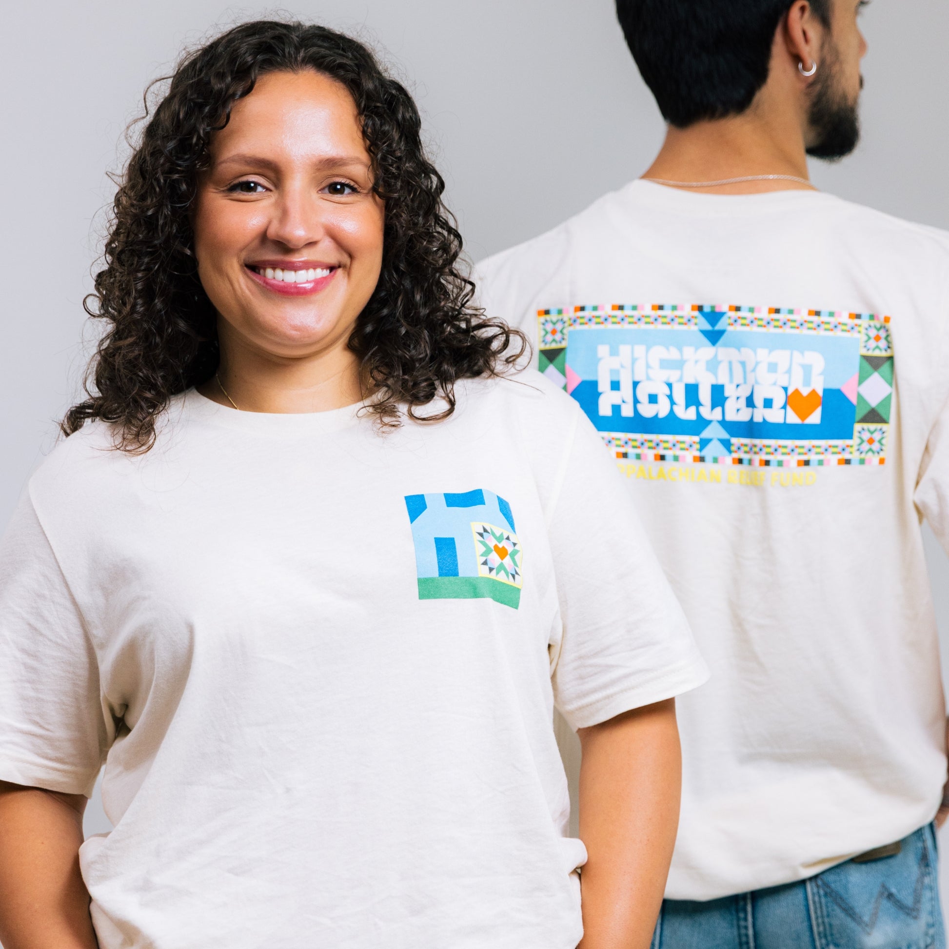 HHARF Quilt Off-White T-Shirt