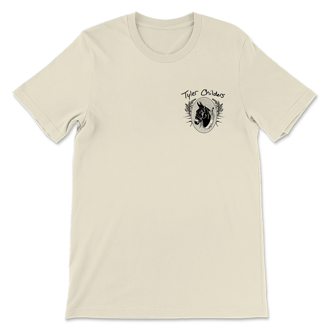 Tyler Childers - Natural Mule Crest T-Shirt