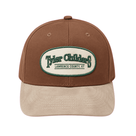 Arch Patch Twill and Suede Hat