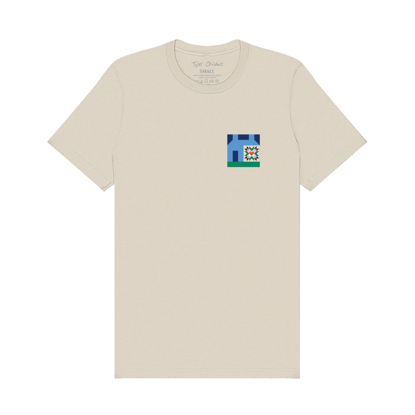 HHARF Quilt Off-White T-Shirt