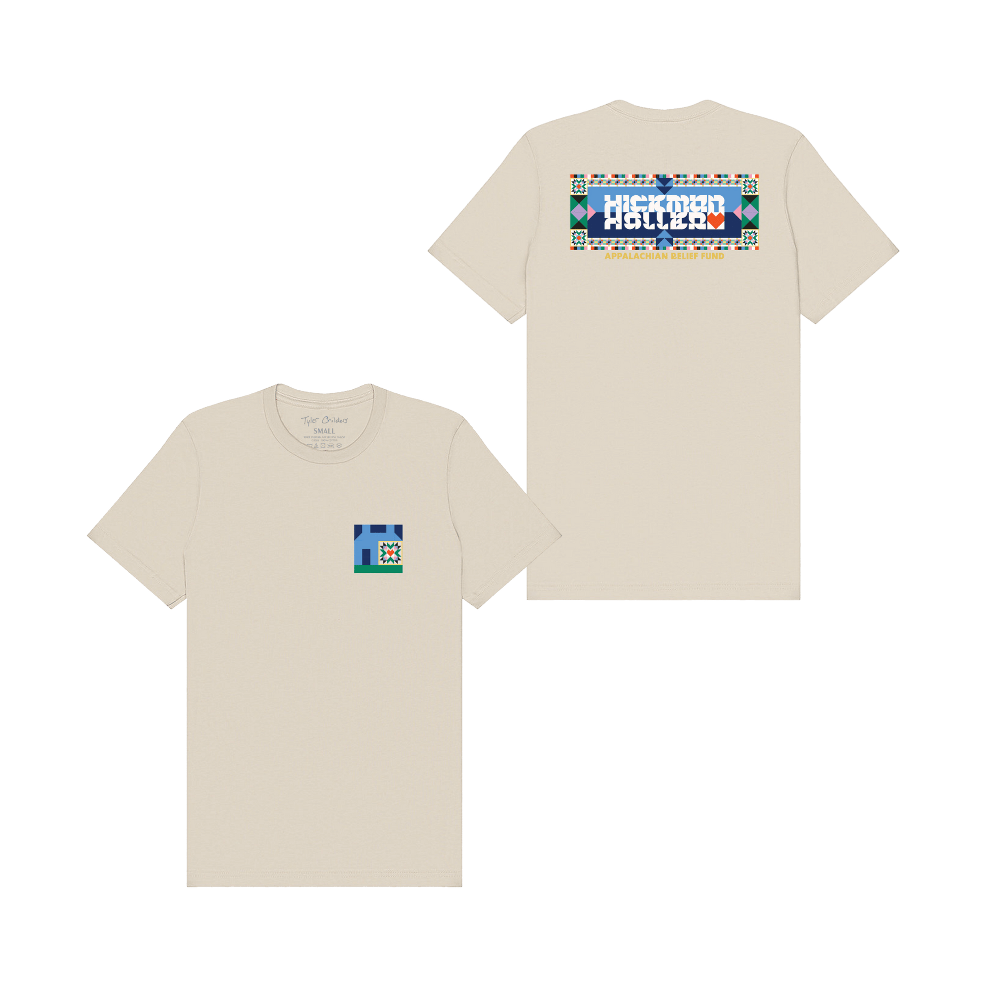 HHARF Quilt Off-White T-Shirt