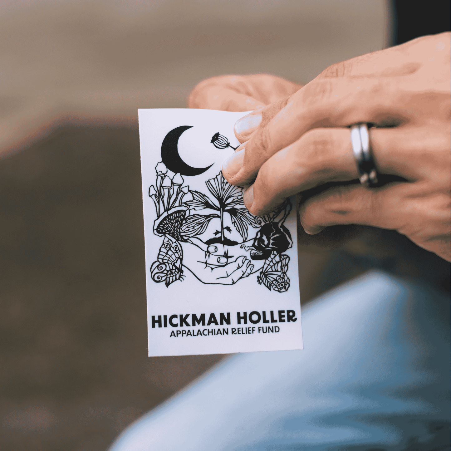 HHARF Rectangle Sticker