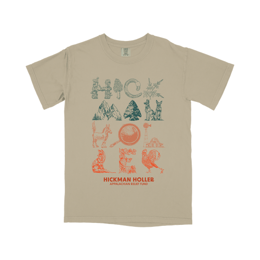 Hickman Holler Symbols Khaki T-Shirt