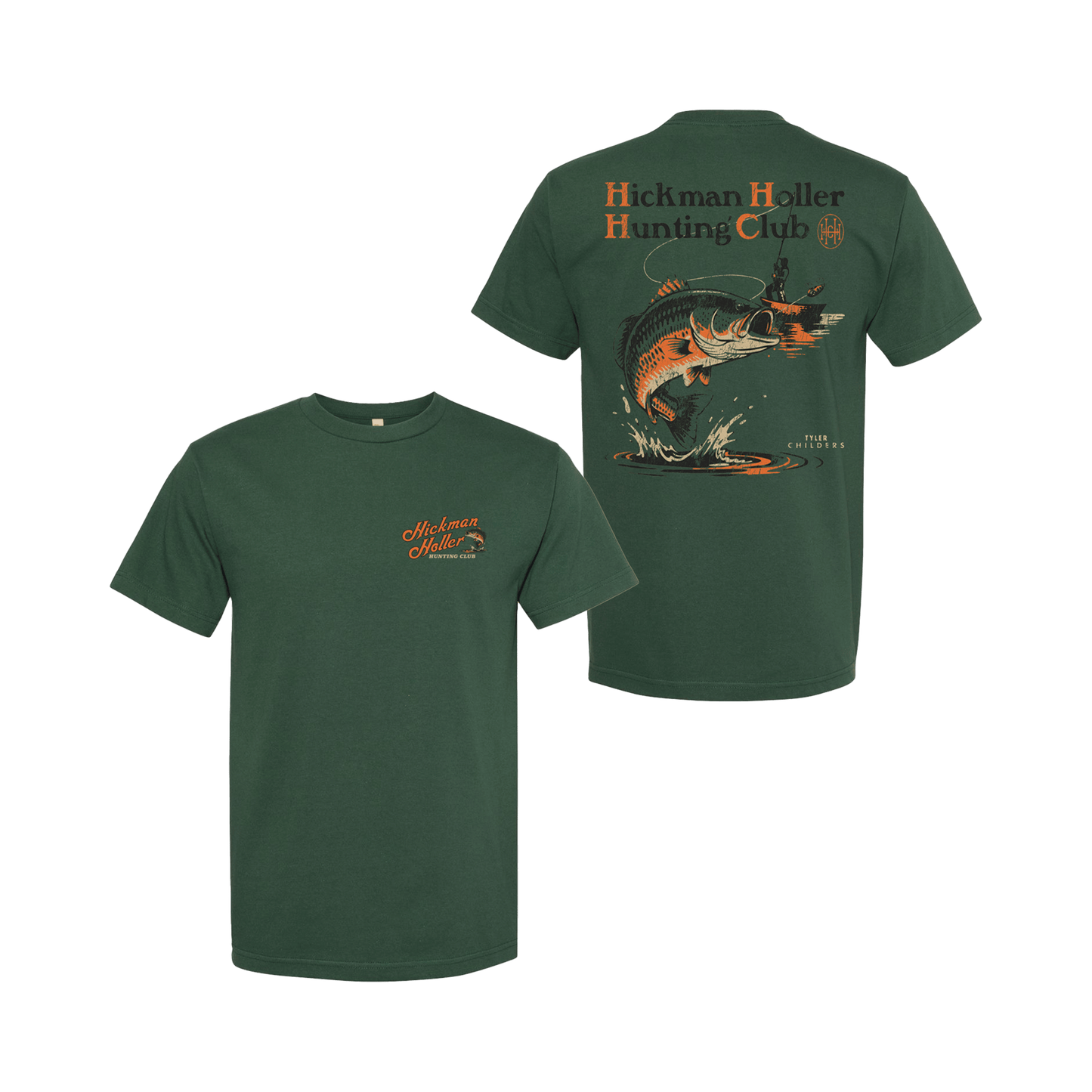 Hickman Holler Bass Fishing T-Shirt