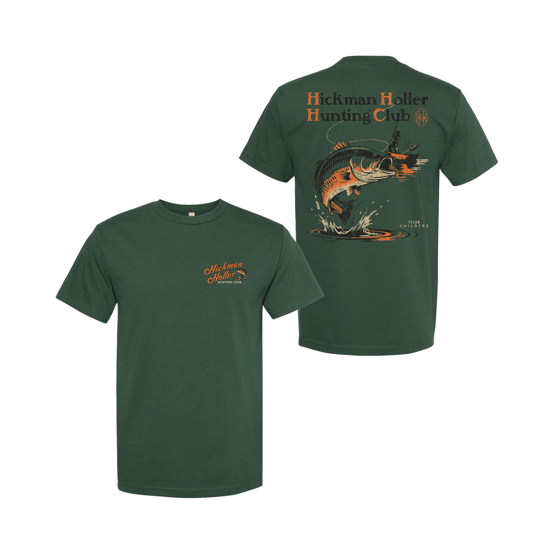 Hickman Holler Bass Fishing T-Shirt