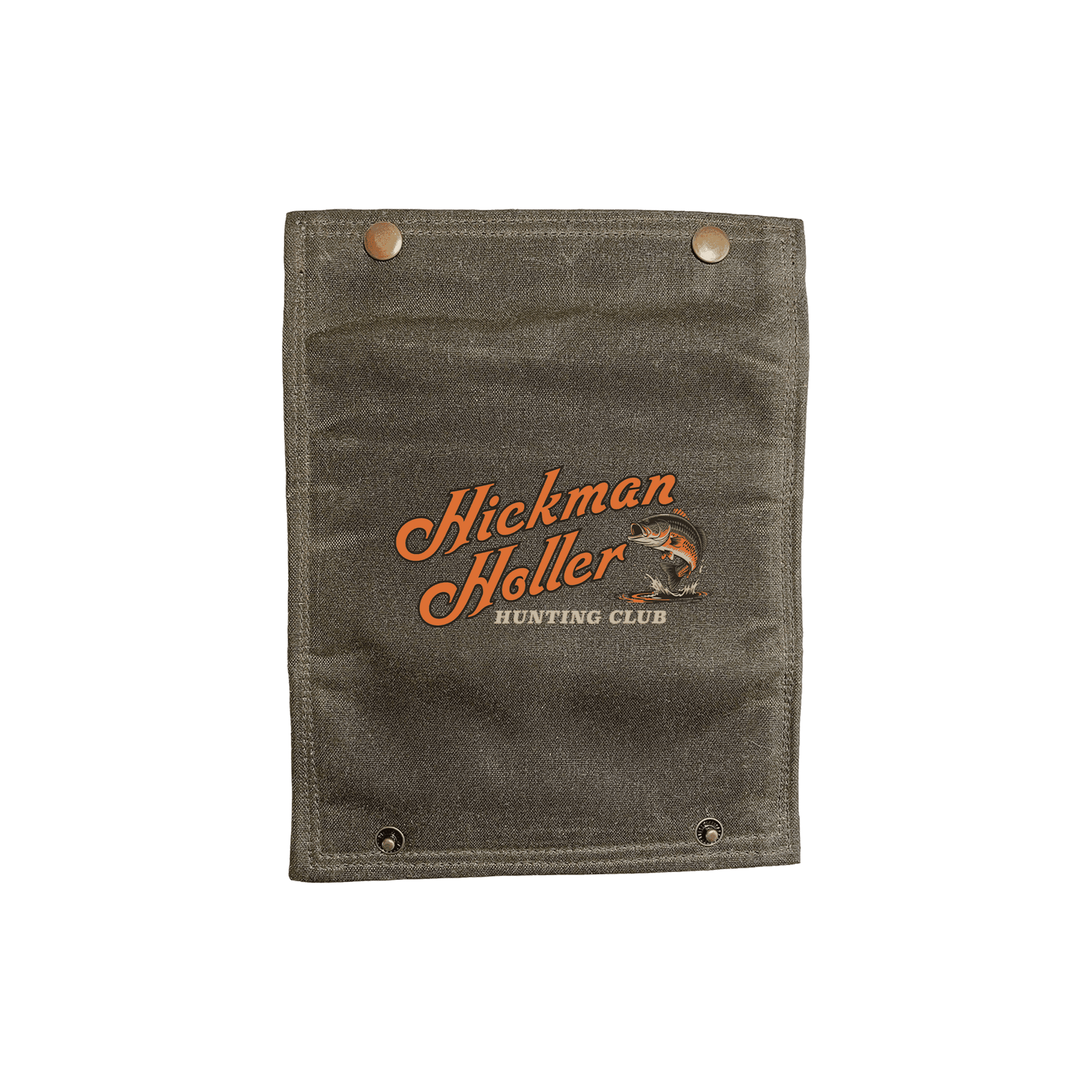 Hickman Holler Hunting Club Waxed Canvas Wallet