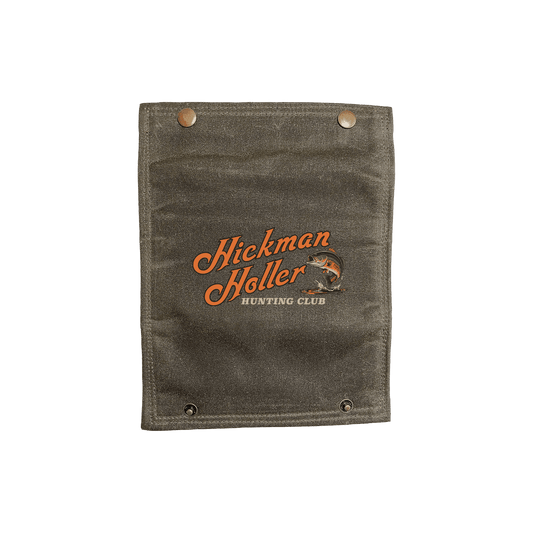 Hickman Holler Hunting Club Waxed Canvas Wallet