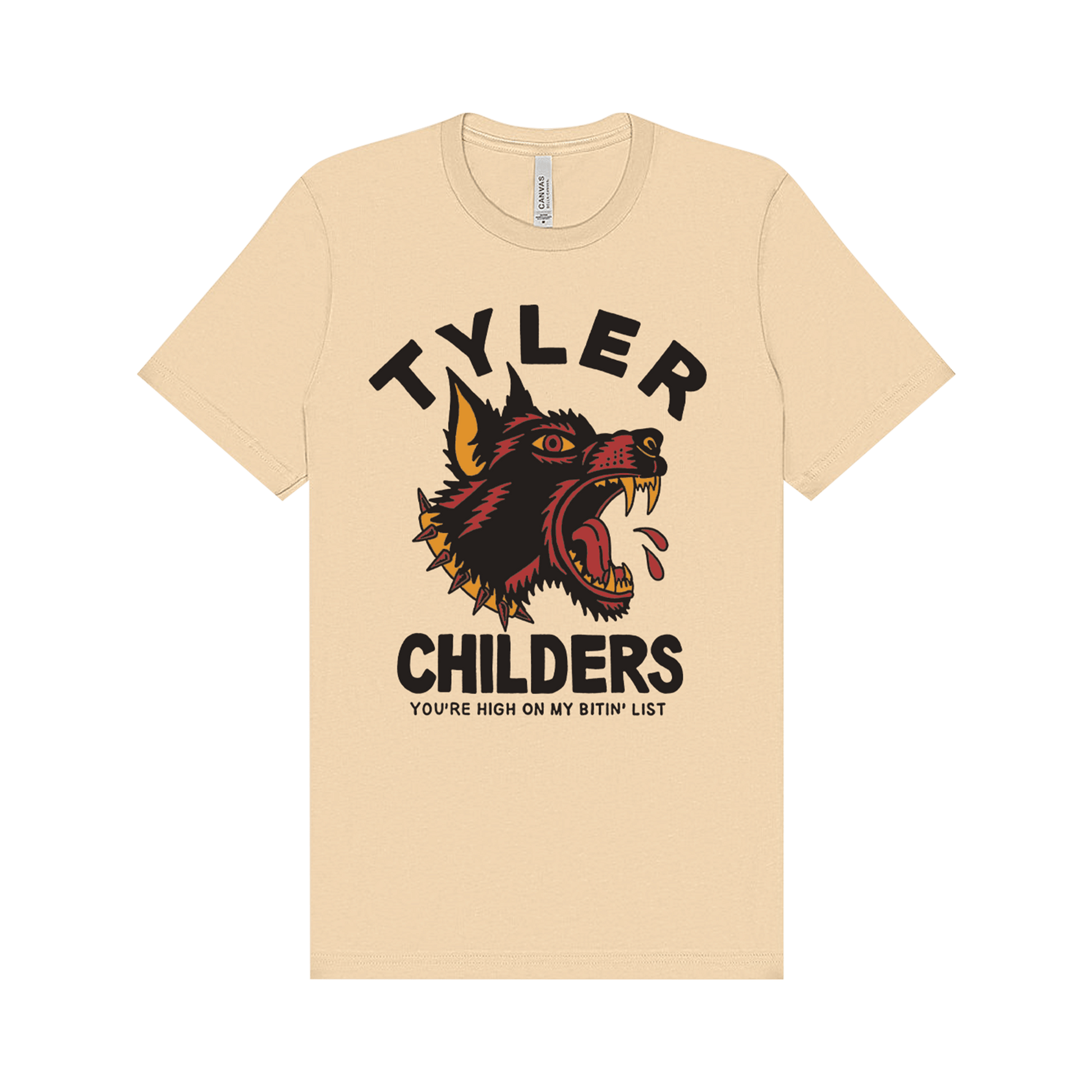 Spike Collar Bitin’ List T-Shirt