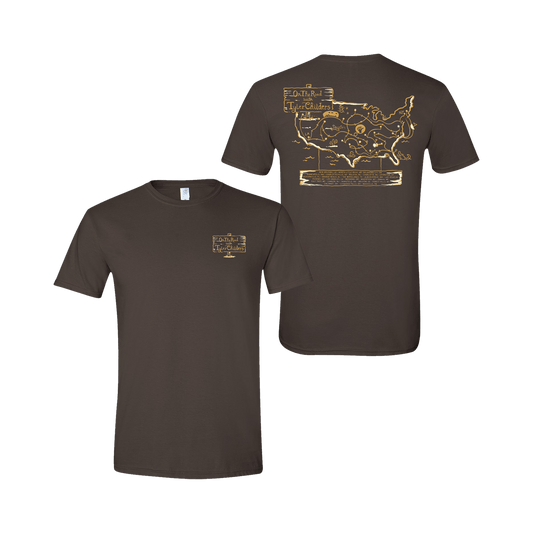 On The Road Map T-Shirt