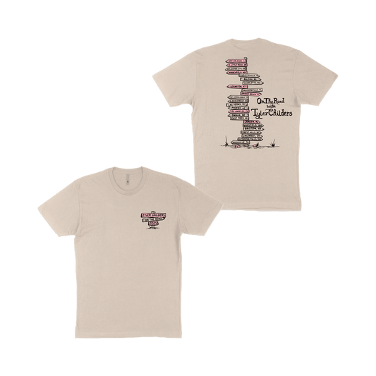 On The Road Signpost T-Shirt