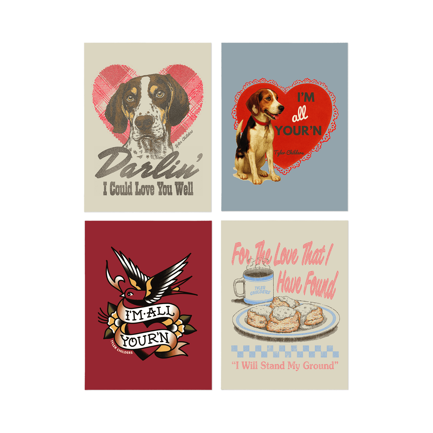 Valentines Day Card Set