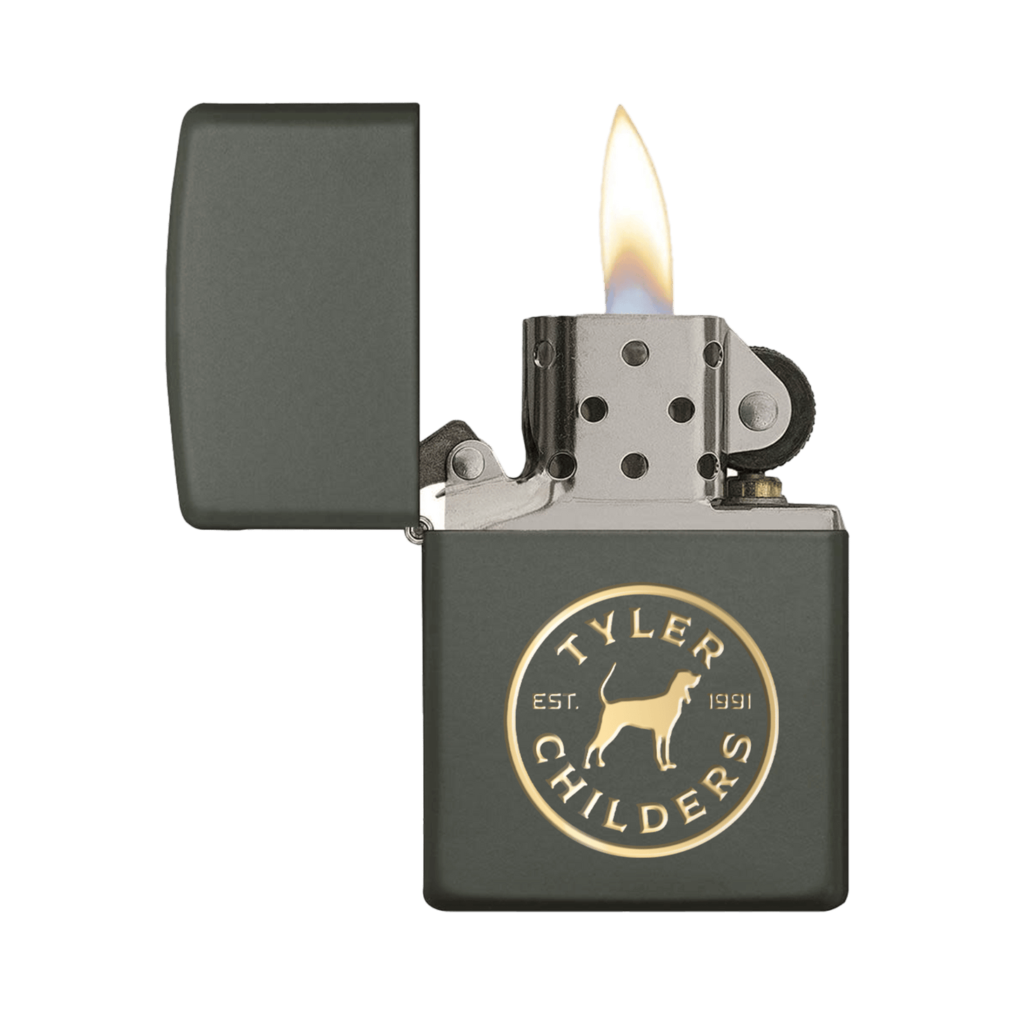 Hounds Badge Zippo Lighter