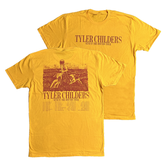 Yellow Hounds Tour Dates T-Shirt